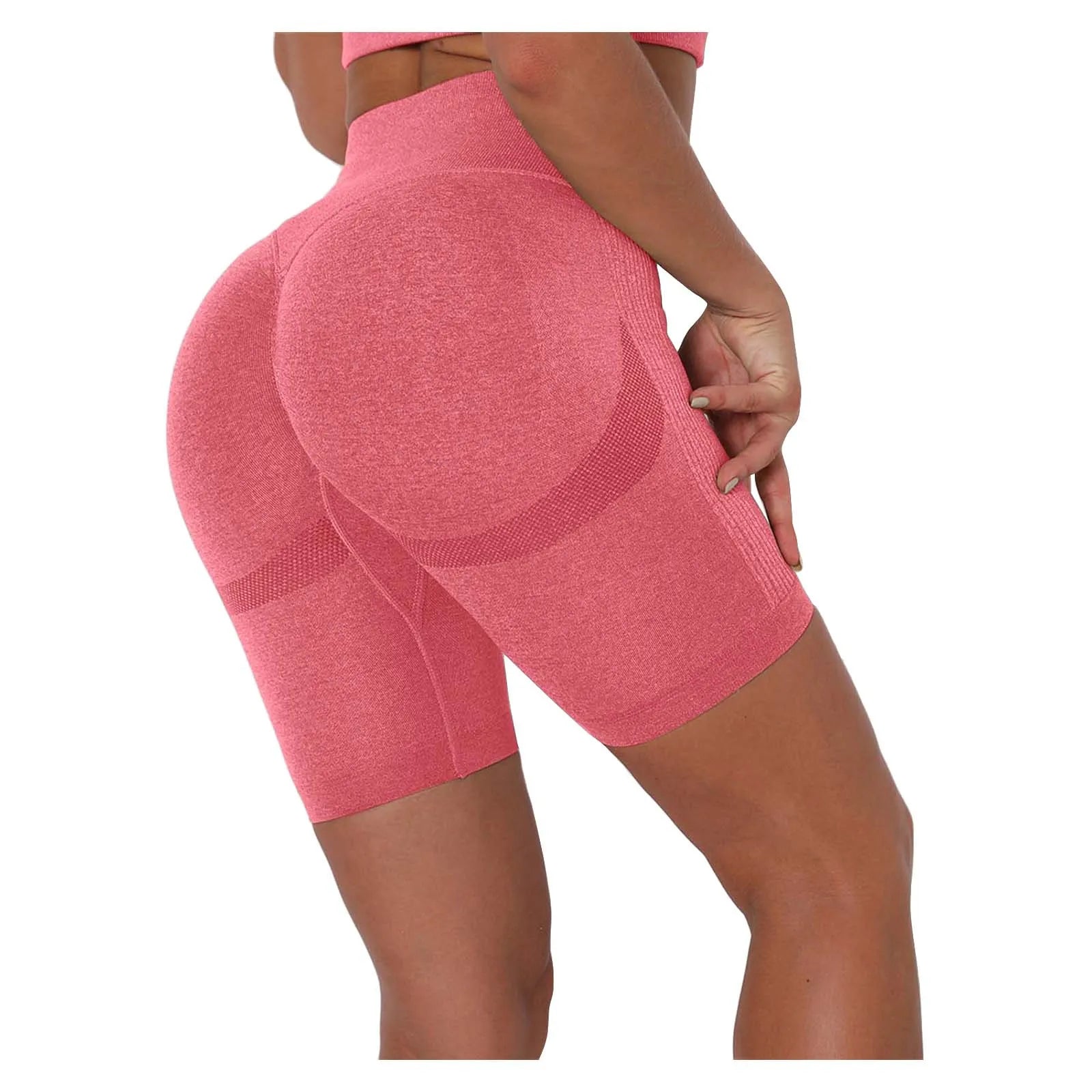 Seamless Sports Shorts for Women Hip Push up Short Leggings High Waist Gym Yoga Shorts Tummy Control Workout Fitness Shorts