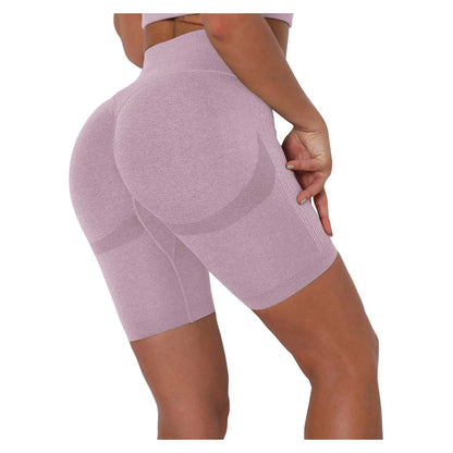 Seamless Sports Shorts for Women Hip Push up Short Leggings High Waist Gym Yoga Shorts Tummy Control Workout Fitness Shorts