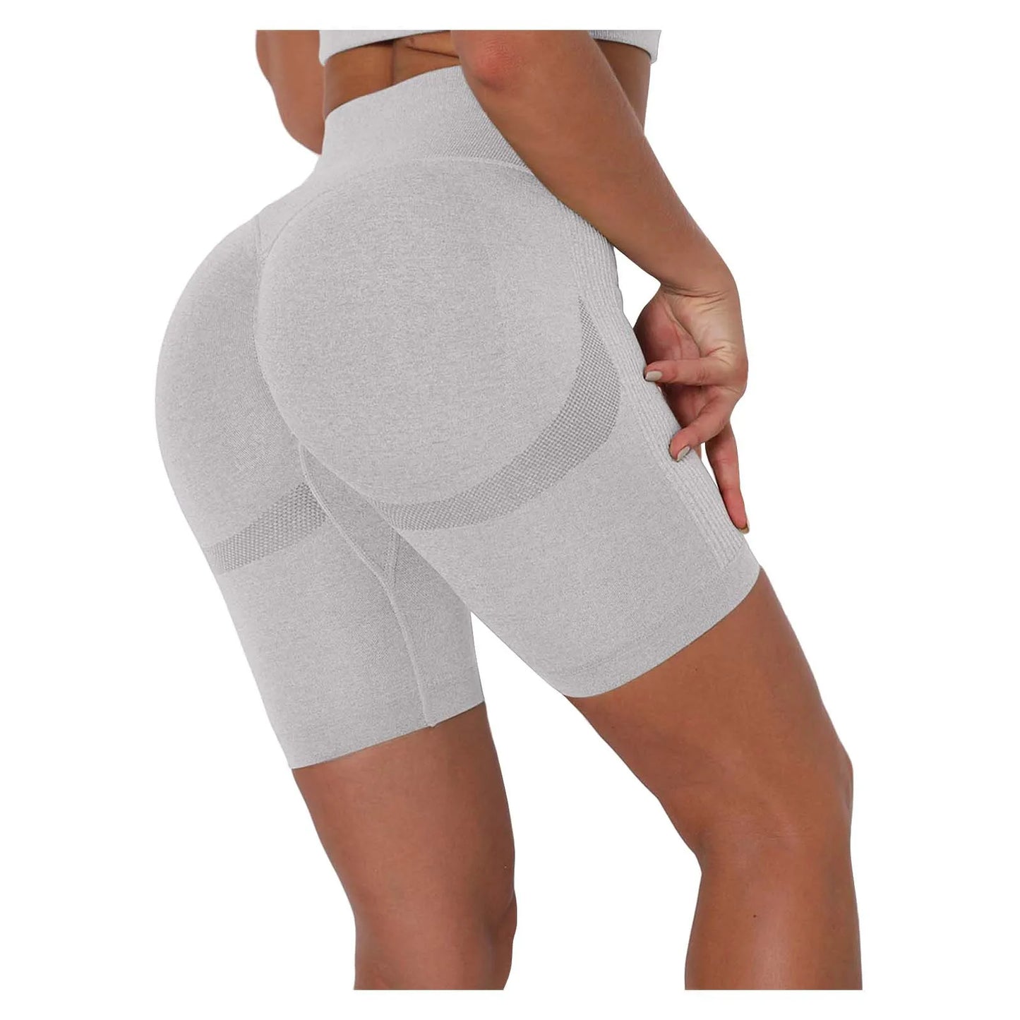 Seamless Sports Shorts for Women Hip Push up Short Leggings High Waist Gym Yoga Shorts Tummy Control Workout Fitness Shorts