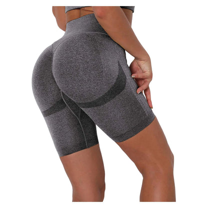 Seamless Sports Shorts for Women Hip Push up Short Leggings High Waist Gym Yoga Shorts Tummy Control Workout Fitness Shorts