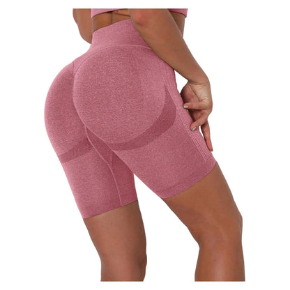 Seamless Sports Shorts for Women Hip Push up Short Leggings High Waist Gym Yoga Shorts Tummy Control Workout Fitness Shorts