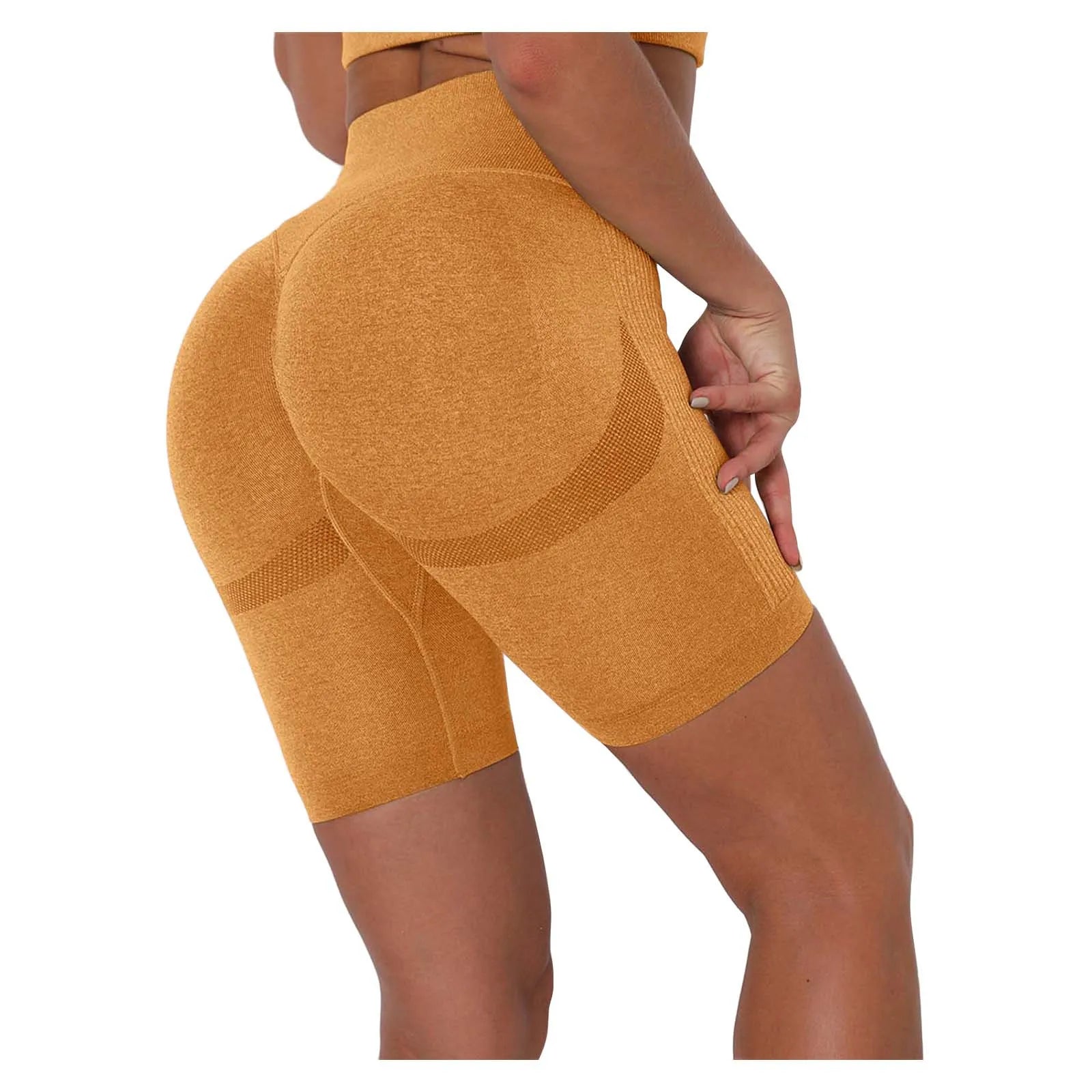 Seamless Sports Shorts for Women Hip Push up Short Leggings High Waist Gym Yoga Shorts Tummy Control Workout Fitness Shorts